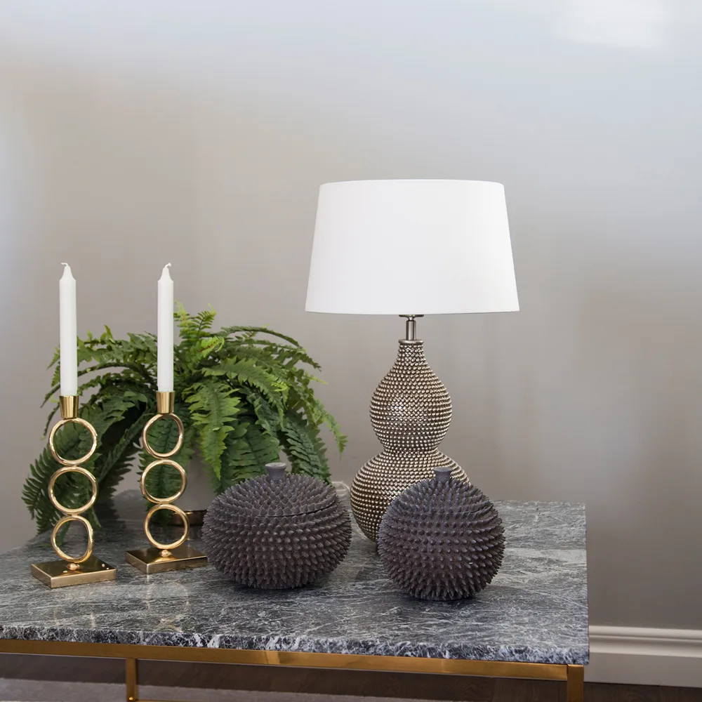 Lofty lampa stołowa, czarny By Rydéns