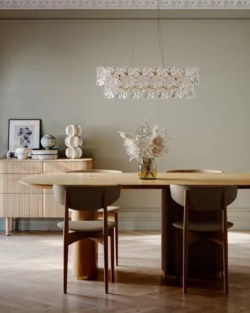 Lorraine Bar lampa sufitowa 75 cm - Mosiądz-przezroczysty - By Rydéns