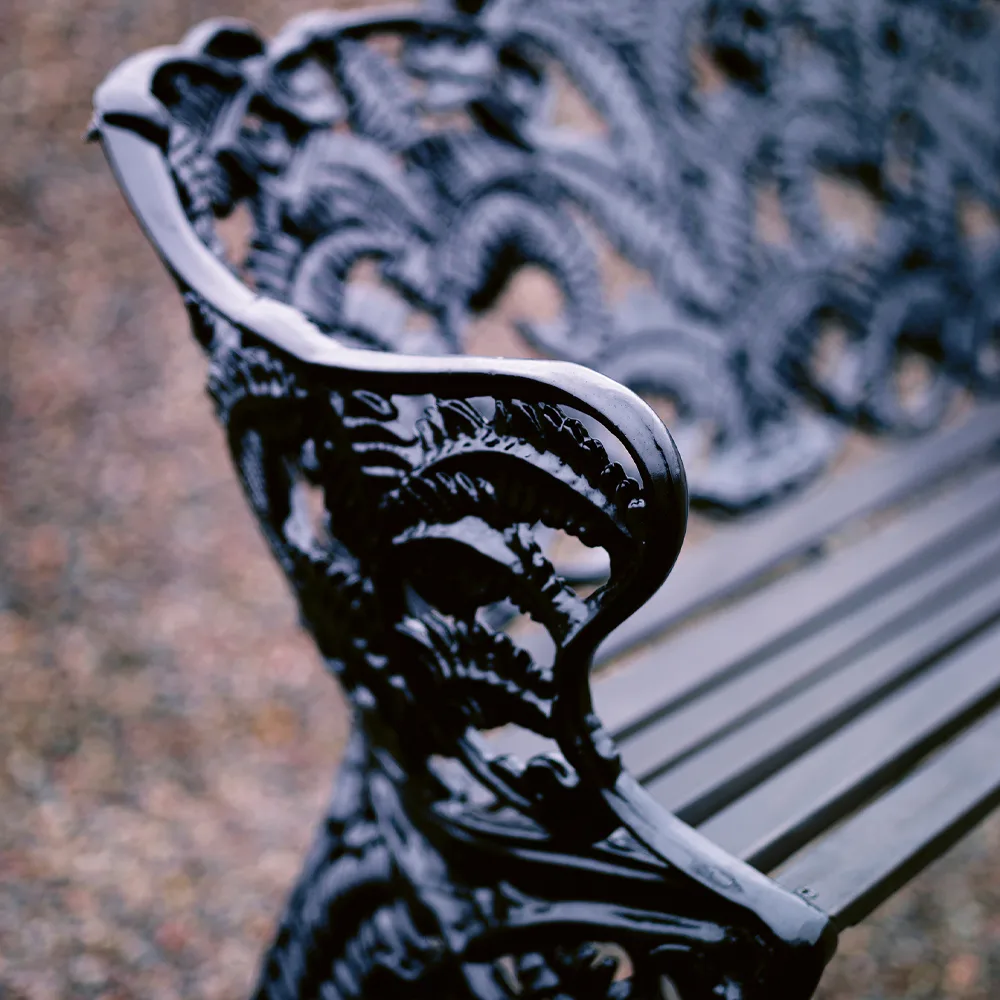 Sofa ogrodowa Classic, Zielona, surowy stelaż aluminiowy Byarums bruk