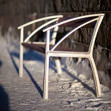 Sofa ogrodowa Vasa - Zielona, czarny stelaż - Byarums bruk