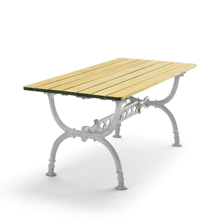Stół Byarum 142x72 cm - Sosna impregnowana, surowy stelaż aluminiowy - Byarums bruk