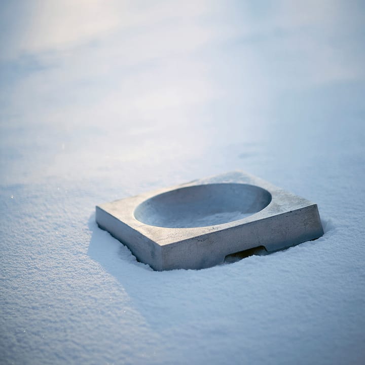 Wanienka dla ptaków Kvadrat, Aluminium odlewane w piasku Byarums bruk