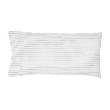 Poszewka na poduszkę Gunhild 50x90 cm - Snow-coal - byNORD