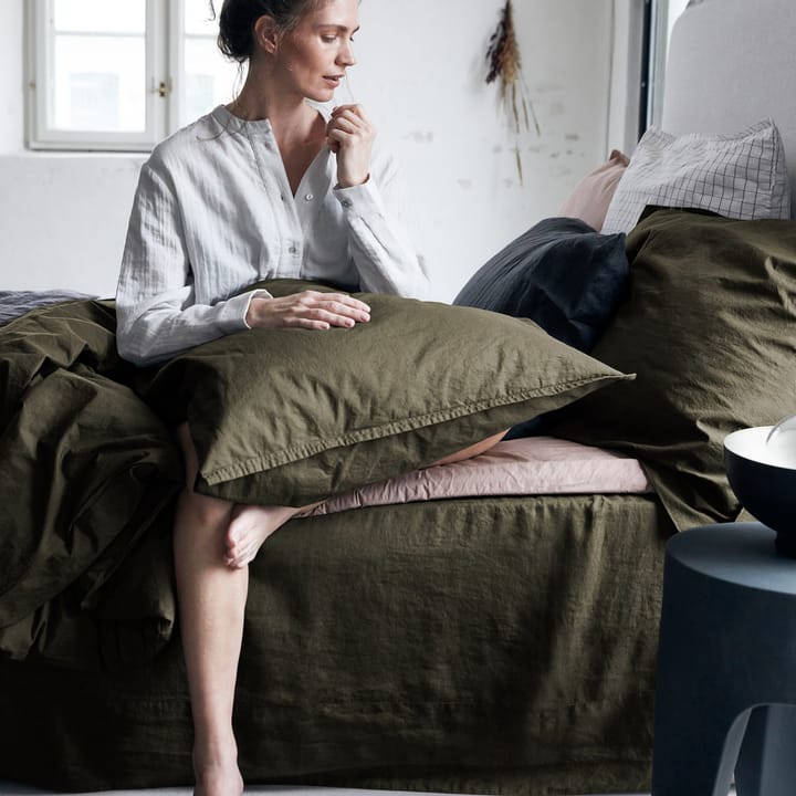 Poszewka na poduszkę Ingrid 50x60 cm - Bark - byNORD