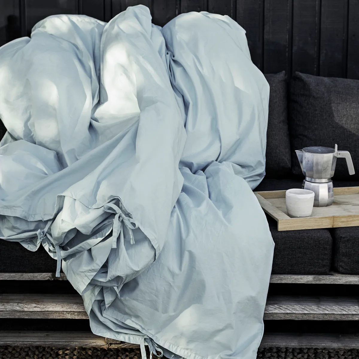 Zestaw pościeli Ingrid 150x210 cm, Sky byNORD