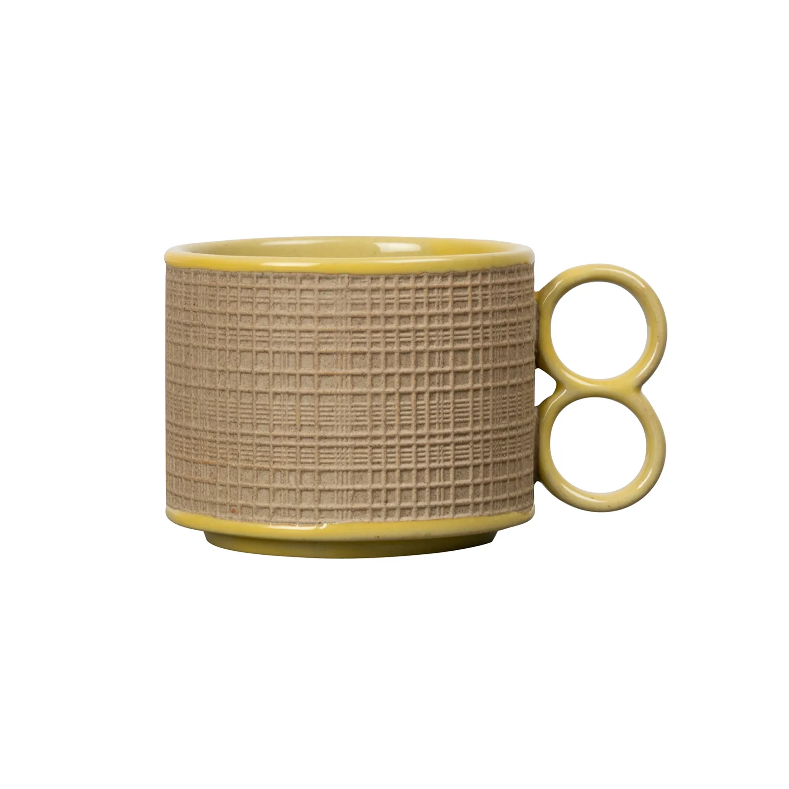 By On cup Ø8 cm beige, Leon Byon