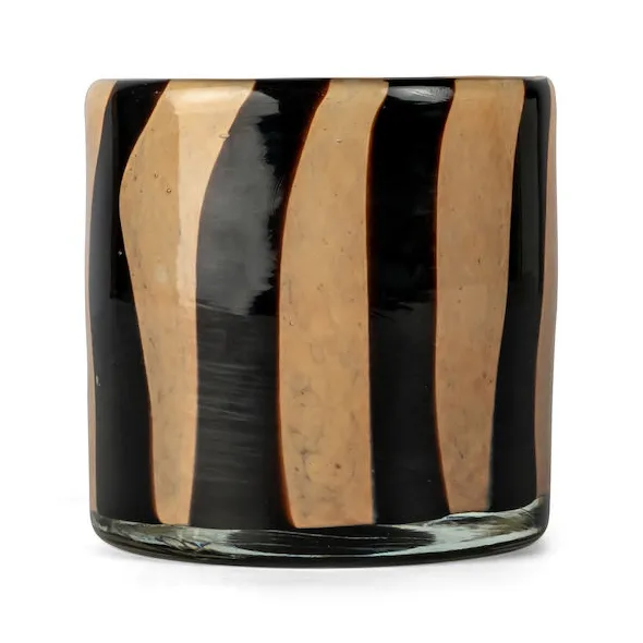 Calore lampion na świecę XS Ø10 cm, Black-beige Byon