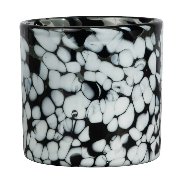 Calore lampion na świecę XS Ø10 cm - Black-white - Byon