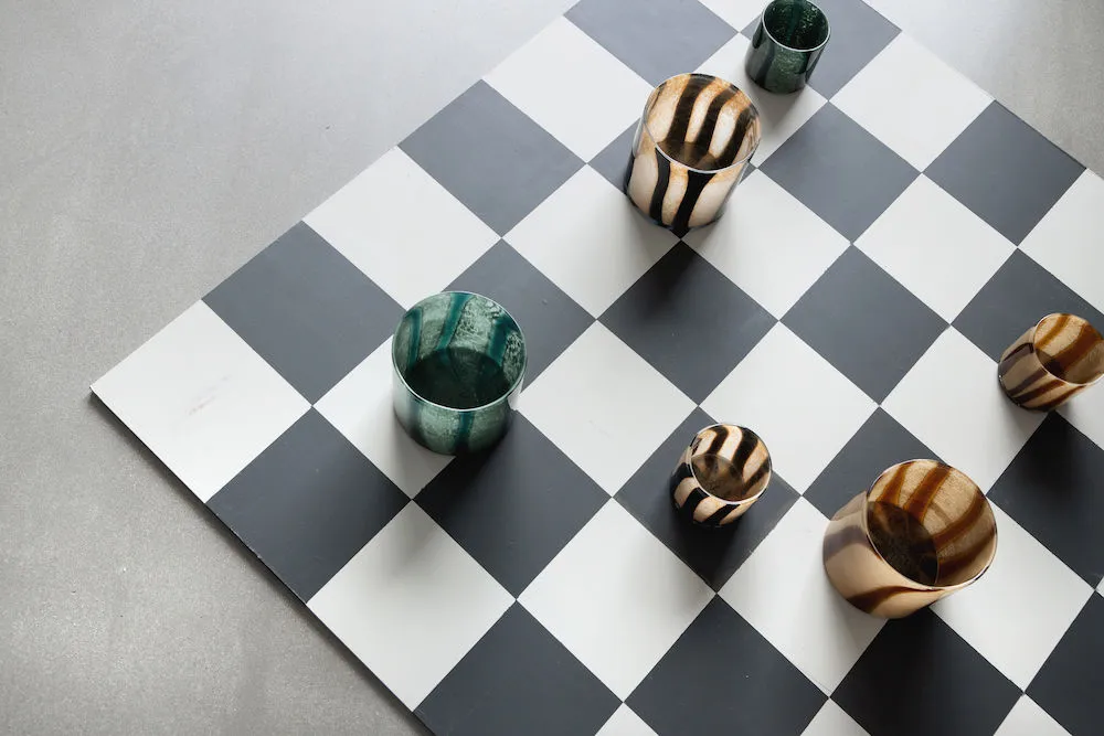 Calore lampion na świecę XS Ø10 cm, Brown-beige Byon