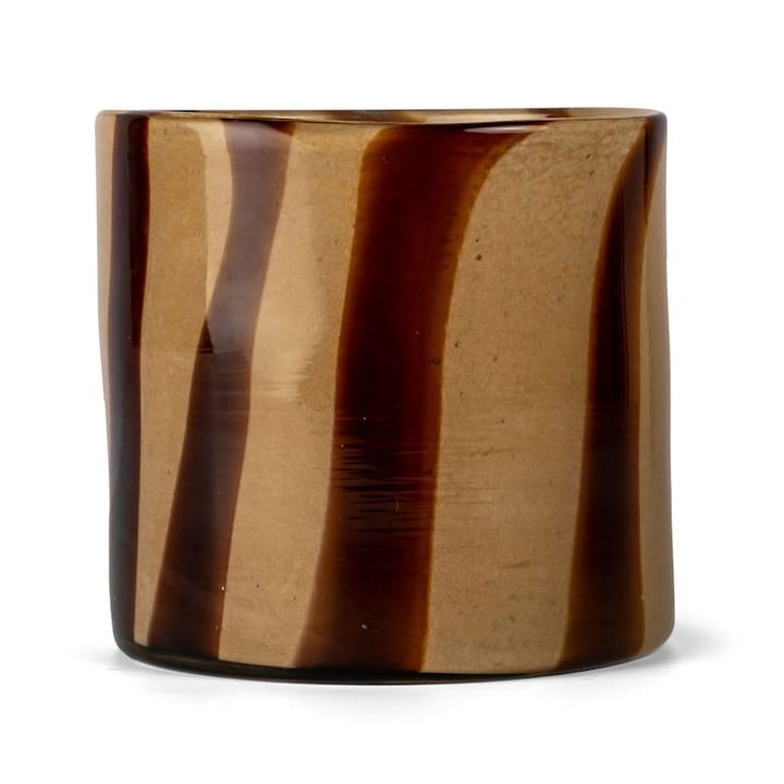 Calore świecznik-wazon M Ø15 cm - Brown-beige - Byon