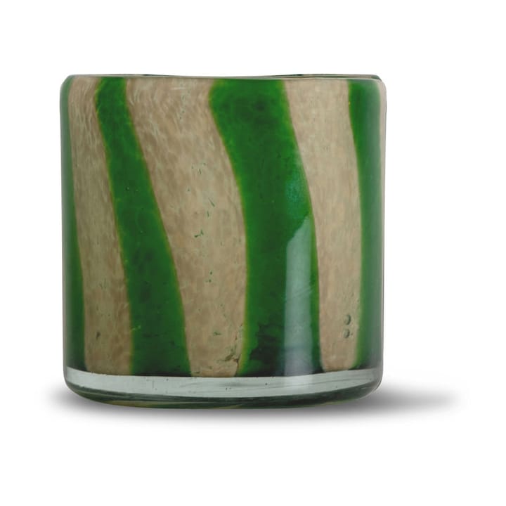 Calore świecznik-wazon M Ø15 cm - Green-beige - Byon