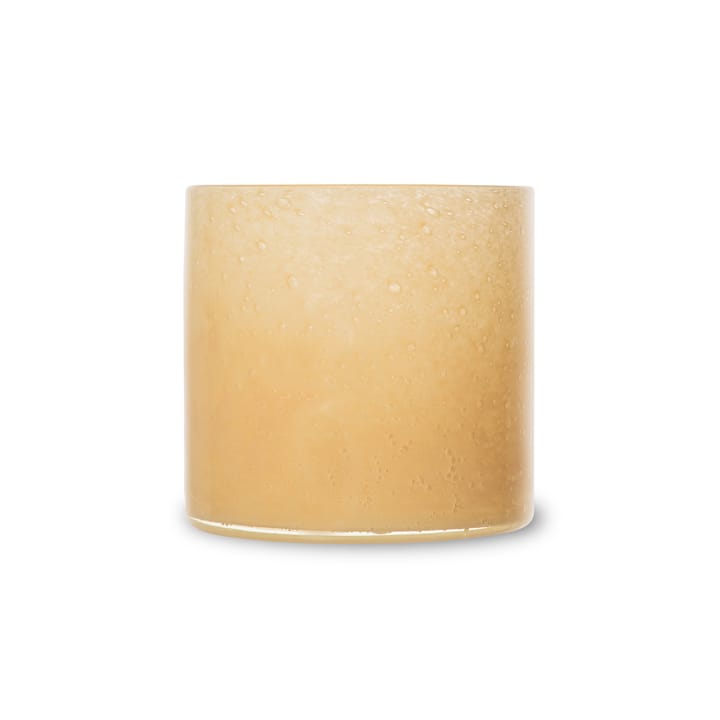 Calore świecznik-wazon M Ø15 cm - Żółty - Byon