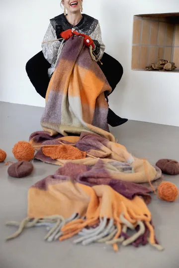 Check koc - Mixed orange - Byon