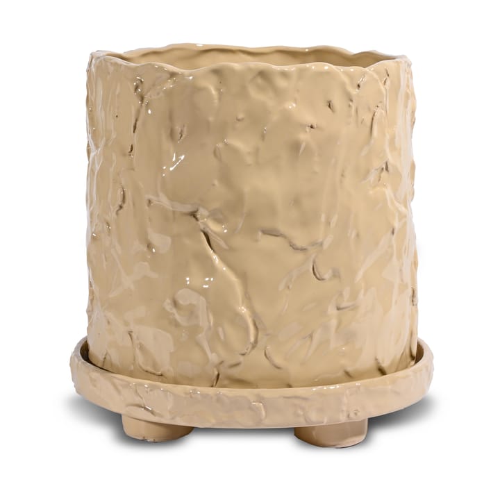 Doniczka Muddy L Ø23 cm - Beżowy - Byon