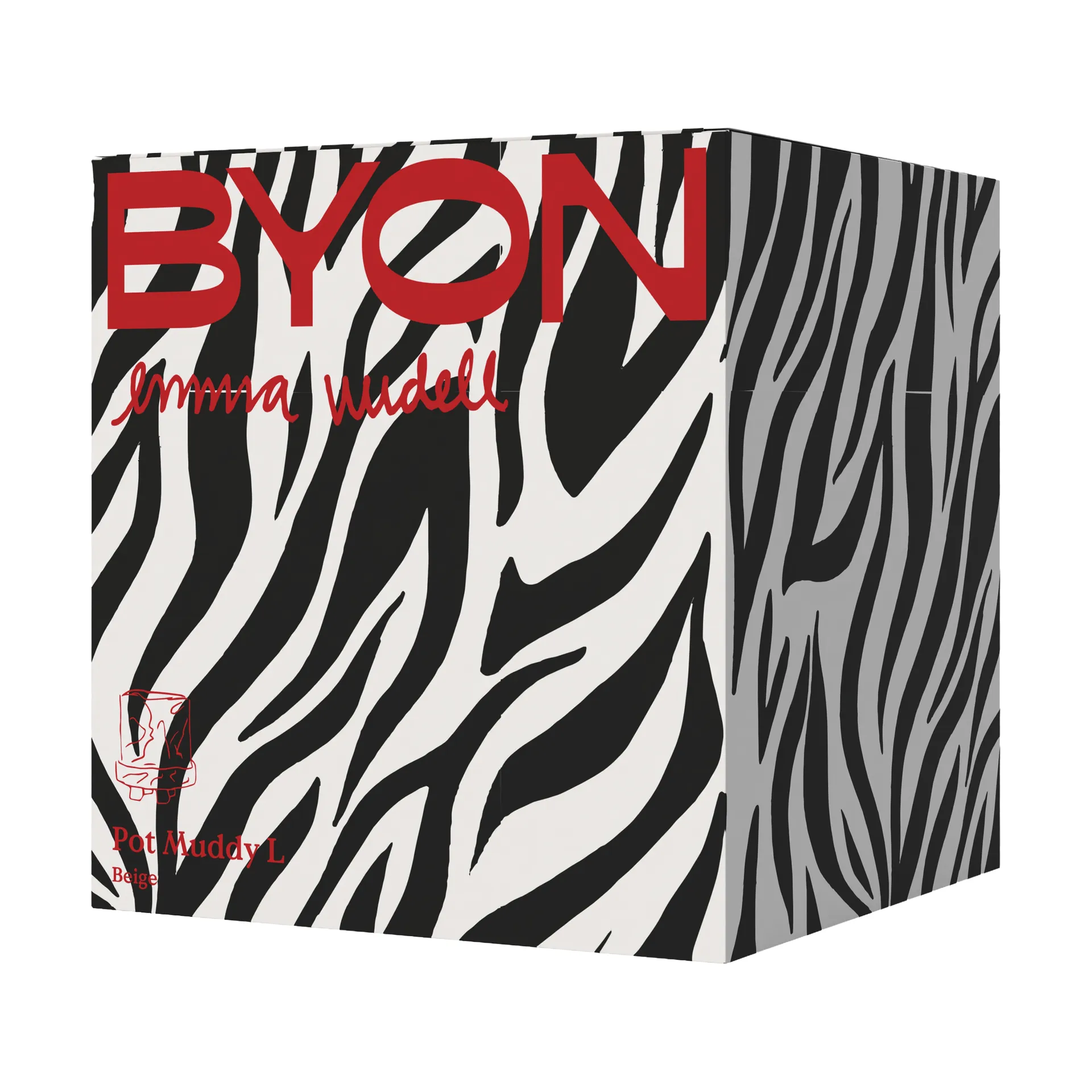 Doniczka Muddy L Ø23 cm, Beżowy Byon