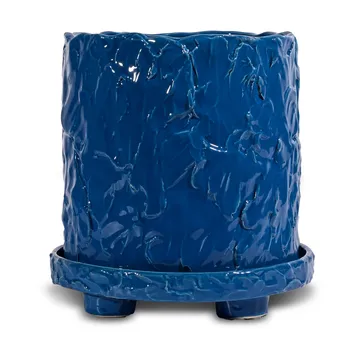 Doniczka Muddy L Ø23 cm - Niebieski - Byon