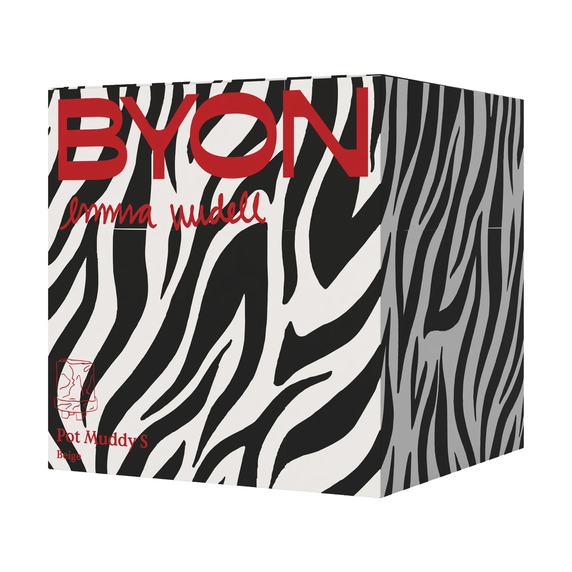 Doniczka Muddy S Ø17,5 cm, Beżowy Byon