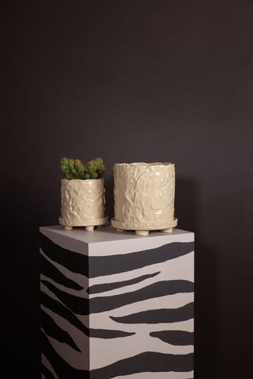 Doniczka Muddy S Ø17,5 cm - Beżowy - Byon
