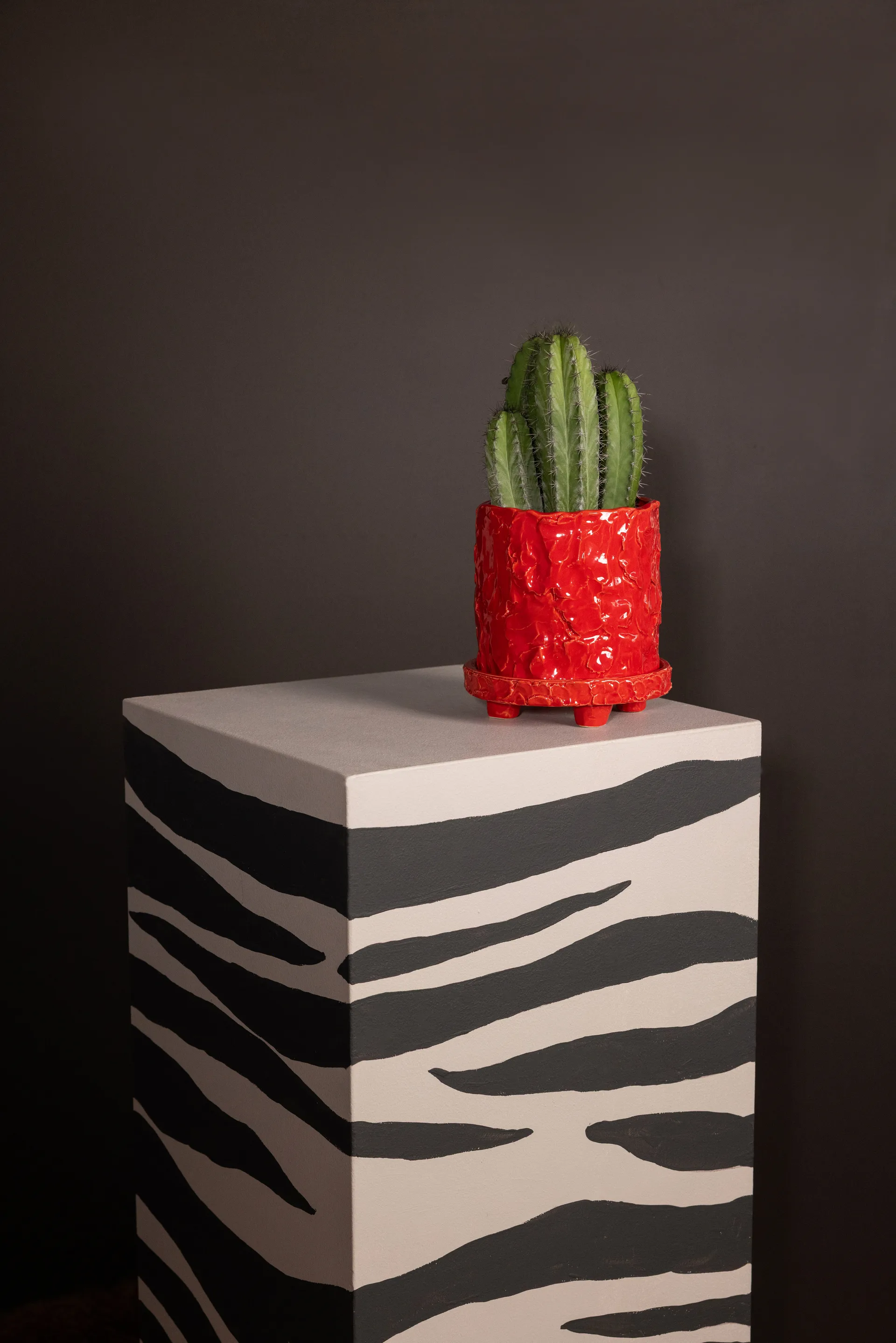 Doniczka Muddy S Ø17,5 cm, Czerwony Byon