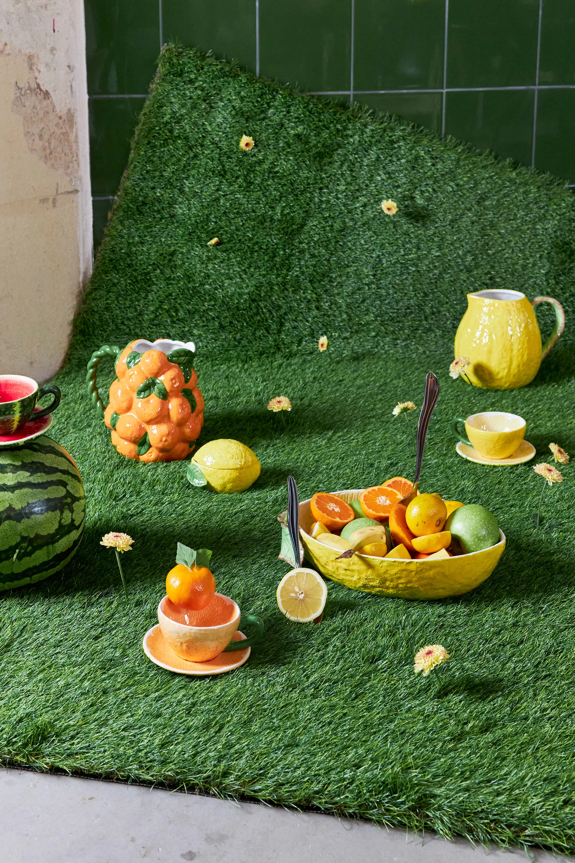 Dzbanek Mandarie 2,5 litra, pomarańczowy Byon