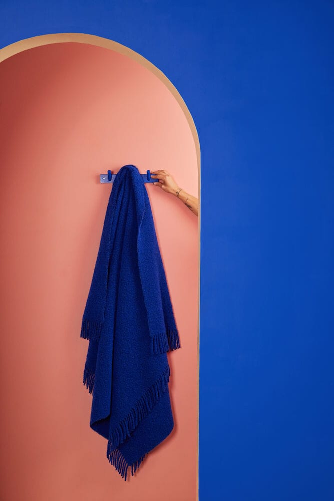 Franca koc 130x170 cm, Niebieski Byon
