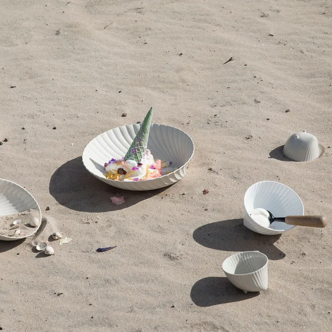 Frances miska do serwowania S, Biały Byon