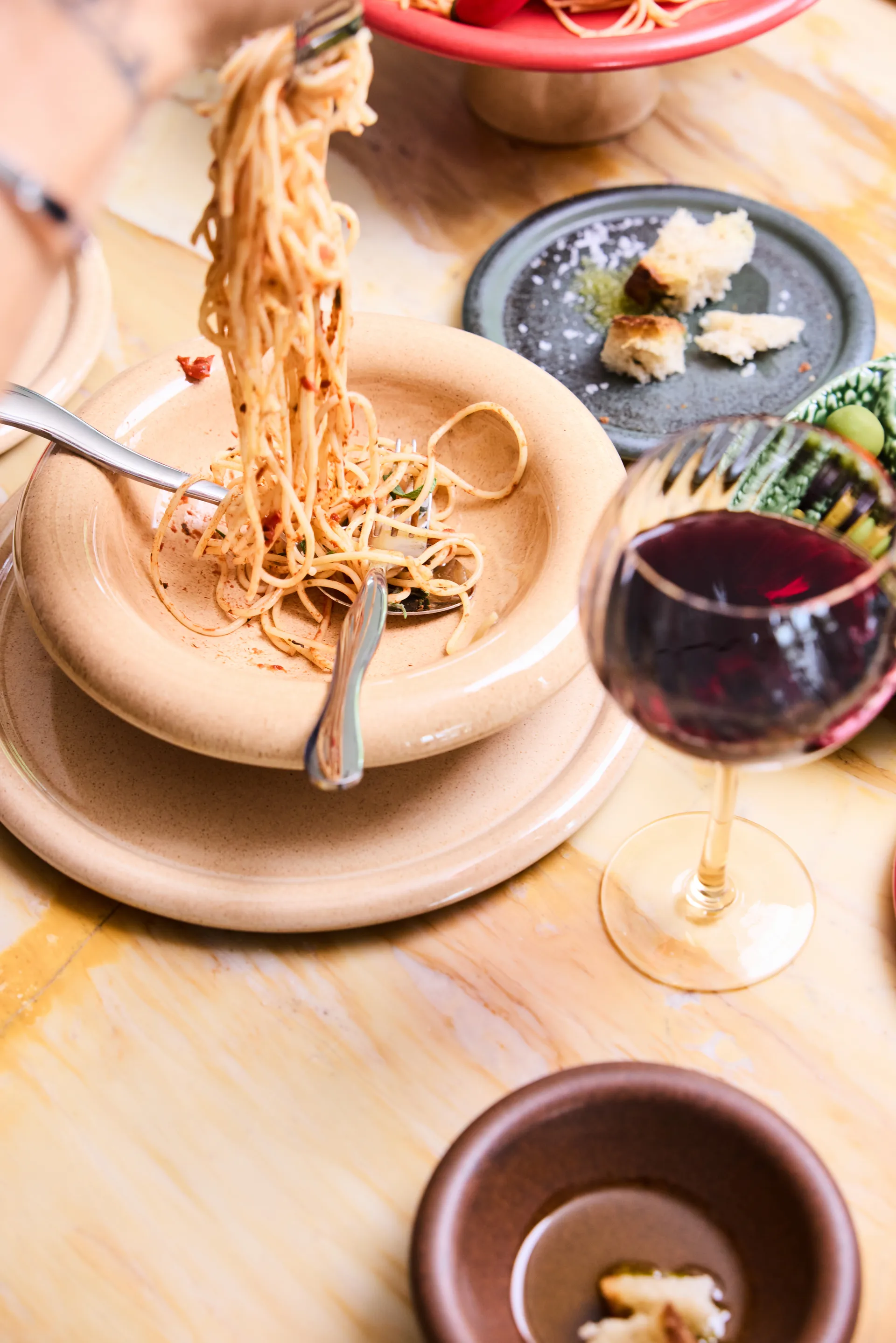 Głęboki talerz Porto, Beżowy, Ø22 cm Byon