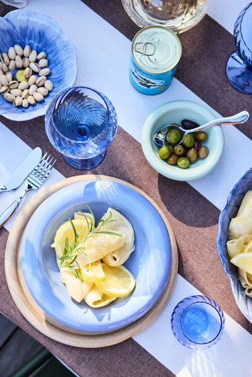 Głęboki talerz Porto - Jasnoniebieski, Ø22 cm - Byon