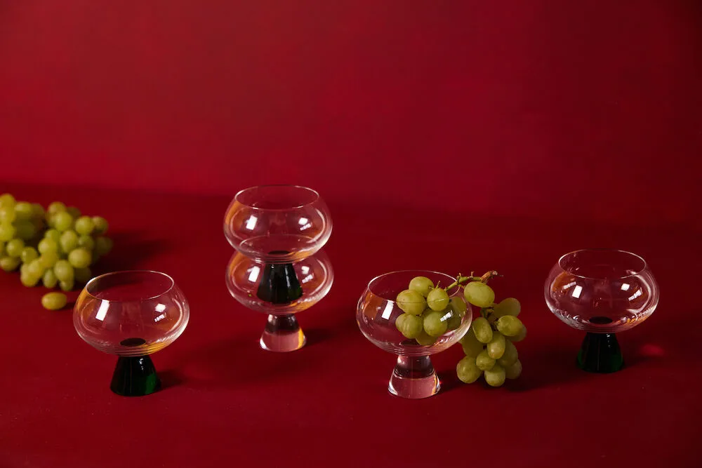 Indy szklanka 240 ml 2 szt. , Zielony-jasne Byon