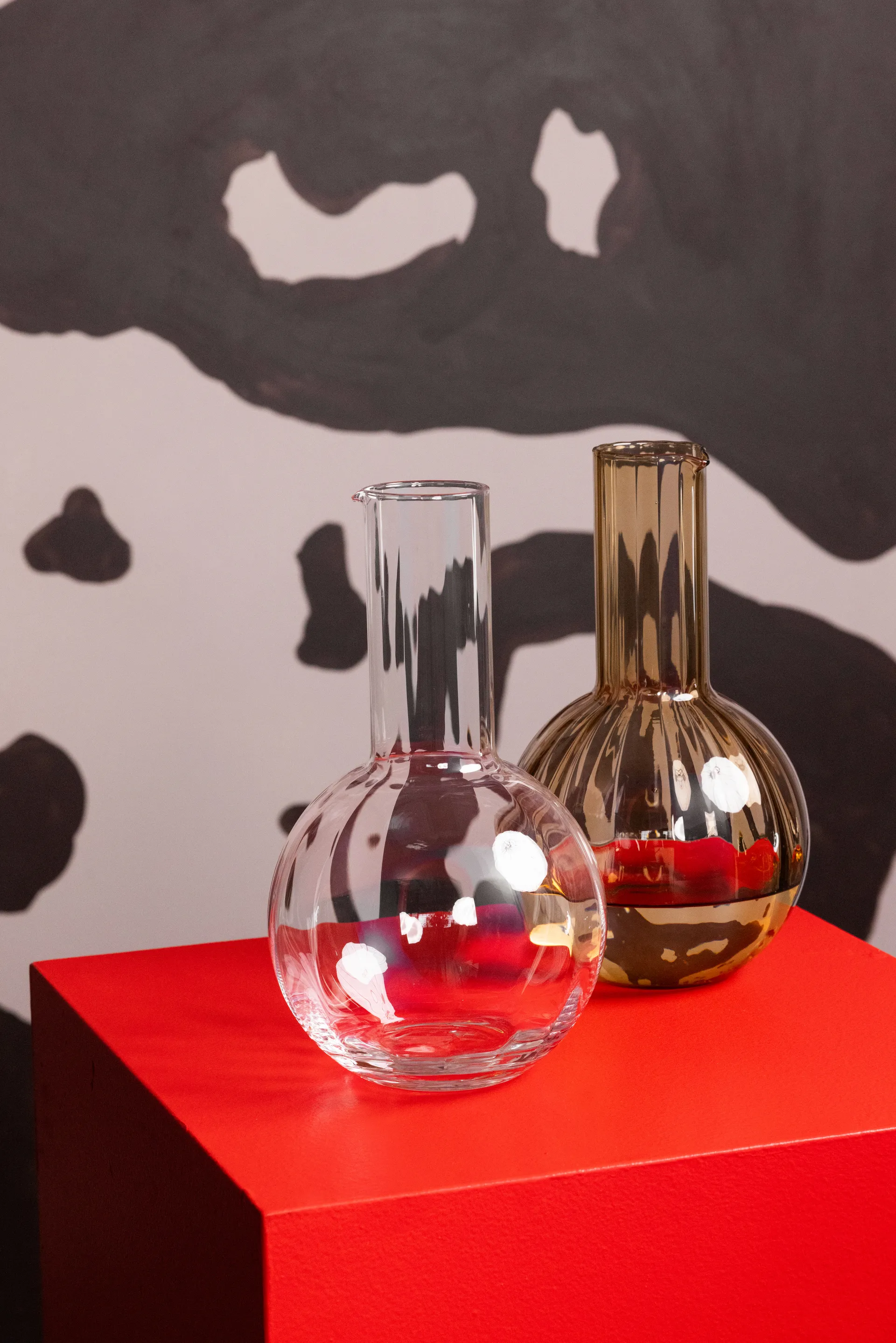 Karafka Opacity 1,9 L, Brązowy Byon