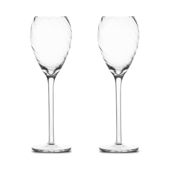 Kieliszki do szampana Opacity 16 cl 2 szt. - Przezroczyste - Byon