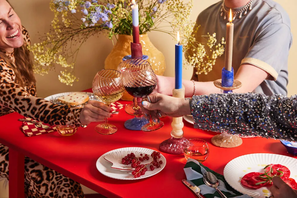 Kieliszki do szampana Opacity 30 cl 2 szt., Brzoskwinia Byon