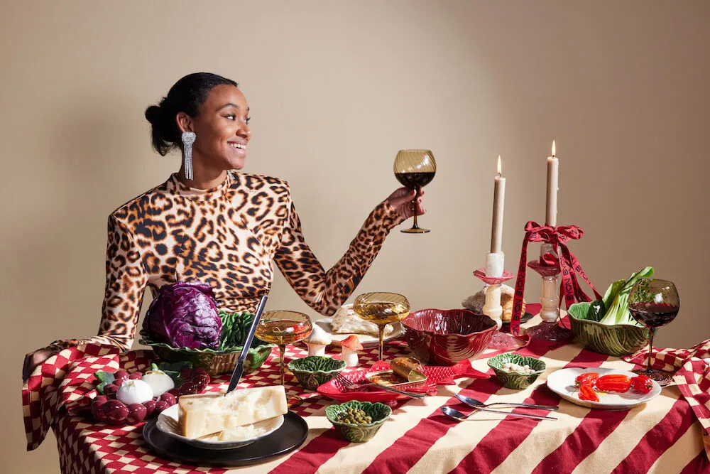 Kieliszki do wina Opacity 47 cl 2 szt., Brązowe Byon