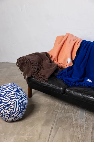 Koc Franca 130x170 cm - Brązowy - Byon