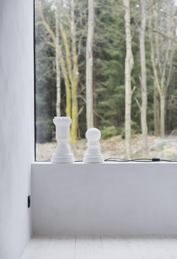 Lampa stołowa Chess Queen - Biały - Byon