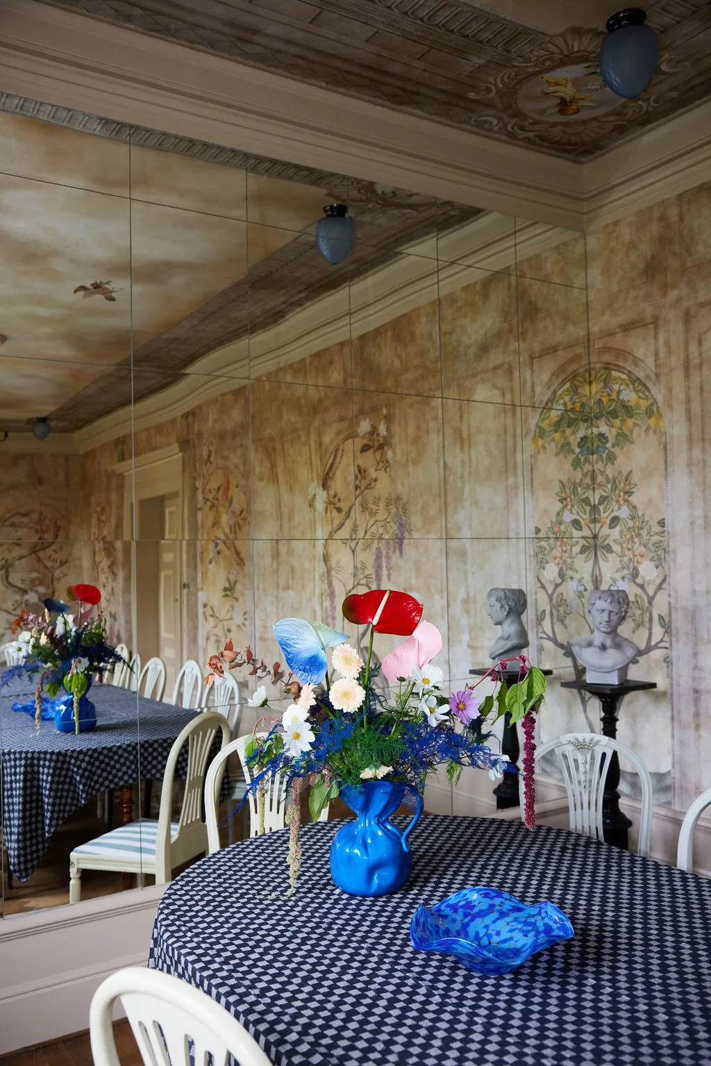 Miska Cia Ø30,5 cm, Niebieski multi Byon