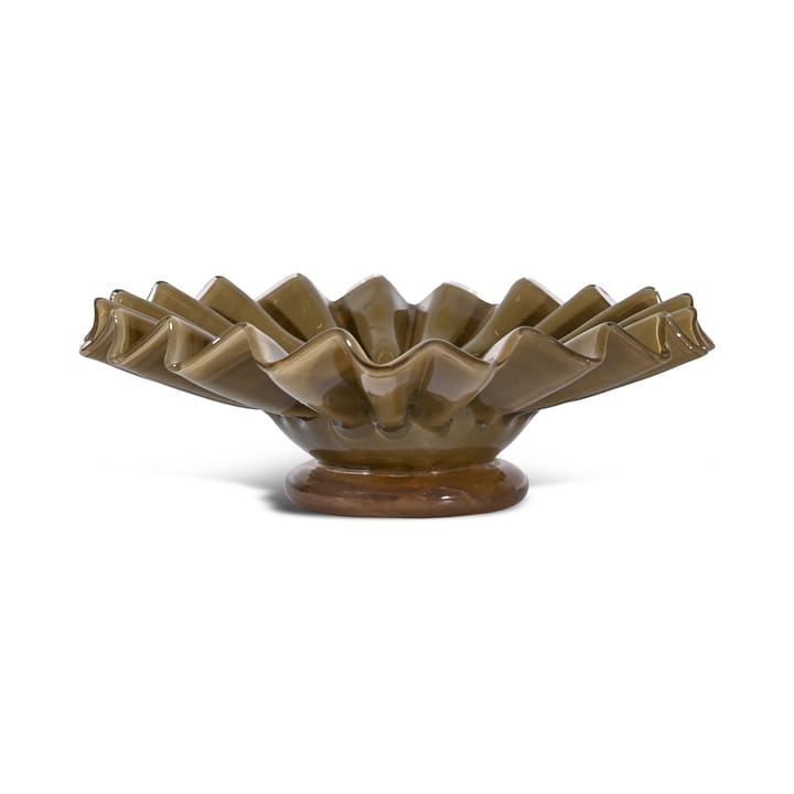 Miska Lori M Ø18 cm - Zielono-beżowy - Byon
