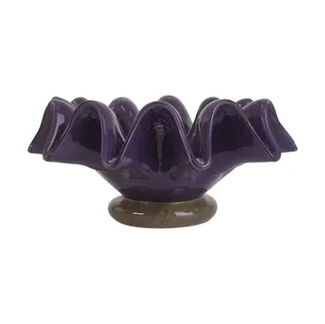 Miska Lorin - M, Ø20x8 cm, Śliwkowy - Byon