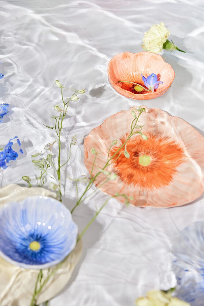 Miska Poppy Ø11 cm, Niebieska Byon