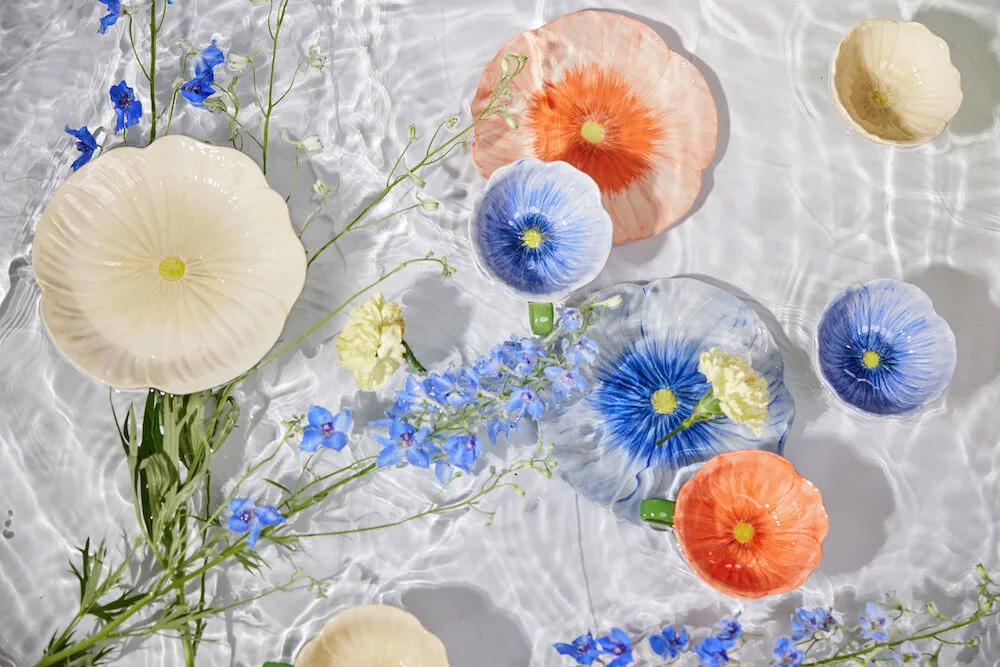 Miska Poppy, Niebieska, Ø11 cm Byon