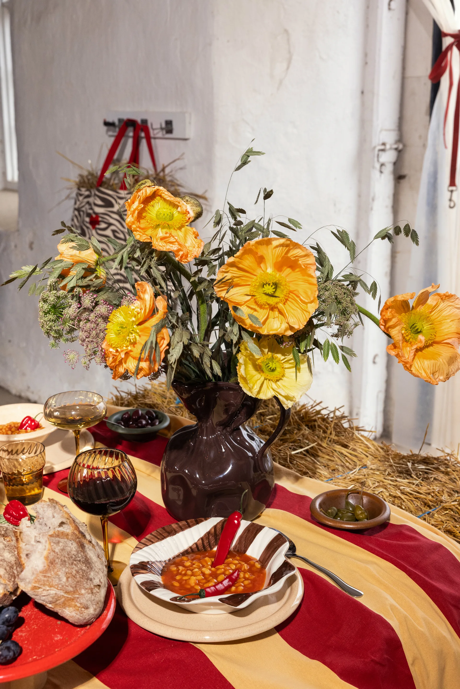 Miska Porto, mała Ø13 cm, Brązowy Byon