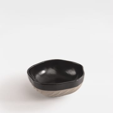 Miska Swirl Ø11 cm - Czarny-beżowy - Byon