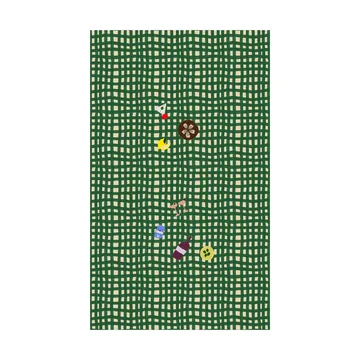 Obrus Sera - Zielony, 150x280 cm - Byon
