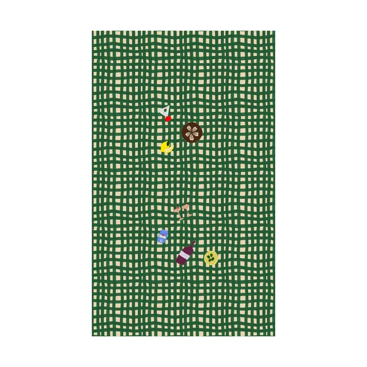 Obrus Sera - Zielony, 150x280 cm - Byon