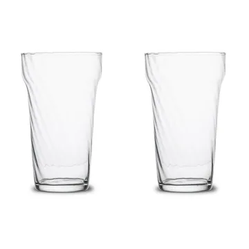 Opacity high ball szklanki 430 ml, 2‑pak - Przezroczyste - Byon