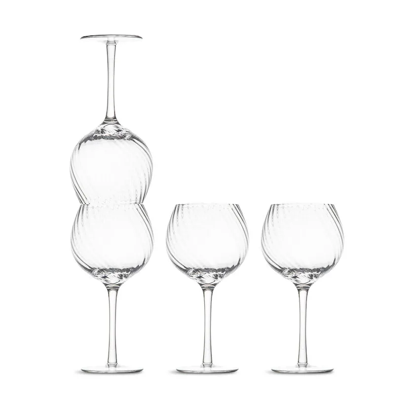 Opacity kieliszki do wina 470 ml, 4‑pak, Przezroczyste Byon
