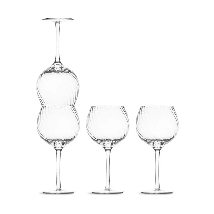Opacity kieliszki do wina 470 ml, 4‑pak - Przezroczyste - Byon