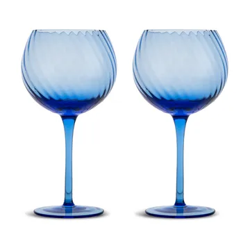 Opacity kieliszki do wina 470 ml, zestaw 2 szt. - Niebieskie - Byon