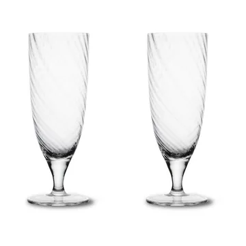 Opacity szklanki do napojów 370 ml, 2‑pak - Przezroczyste - Byon