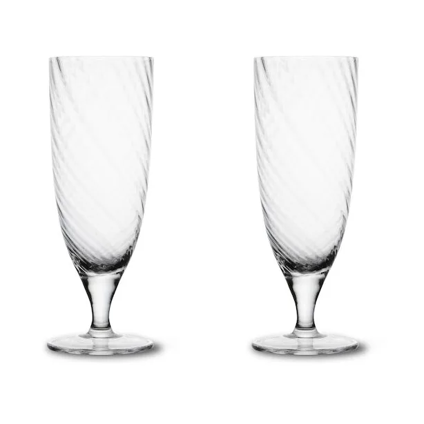 Opacity szklanki do napojów 370 ml, 2‑pak - Przezroczyste - Byon